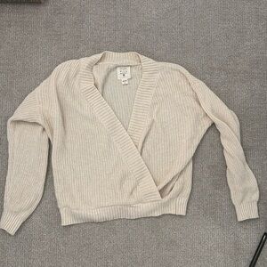 Billabong cross front knit sweater